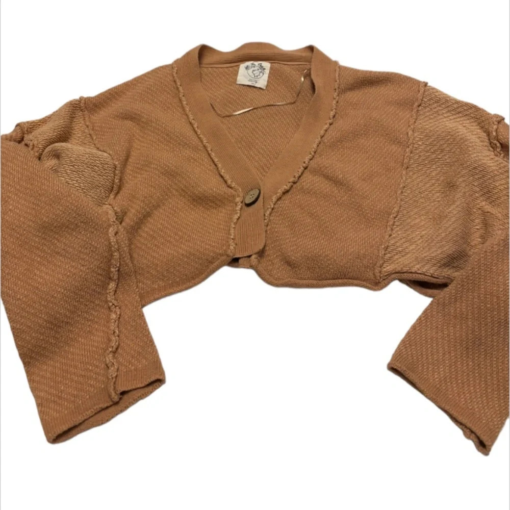 We The  Free cropped cardigan